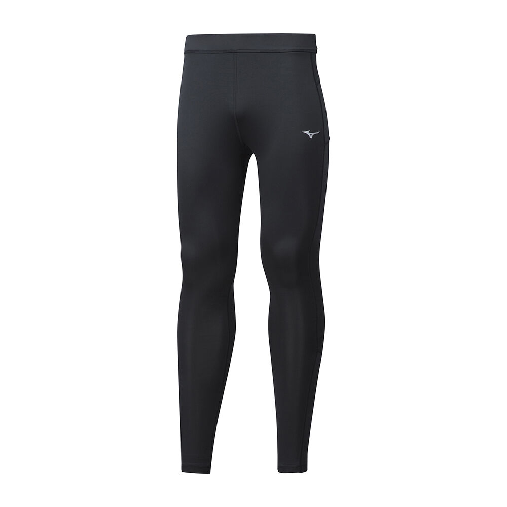 Mens Mizuno Impulse Core Long Running Tights Black Philippines (FDOVEN290)